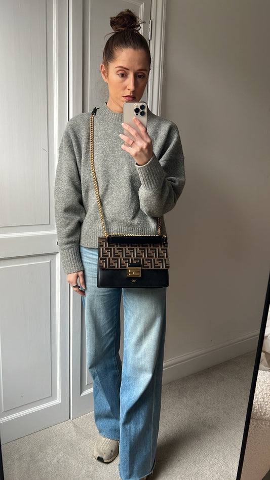 Fendi Medium Kan U Zucca Monogram