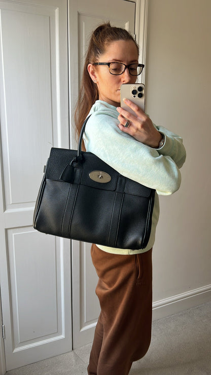 Mulberry Black Bayswater (RRP £1095)
