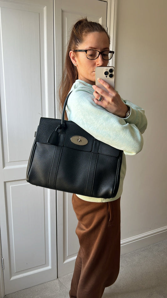 Mulberry Black Bayswater (RRP £1095)