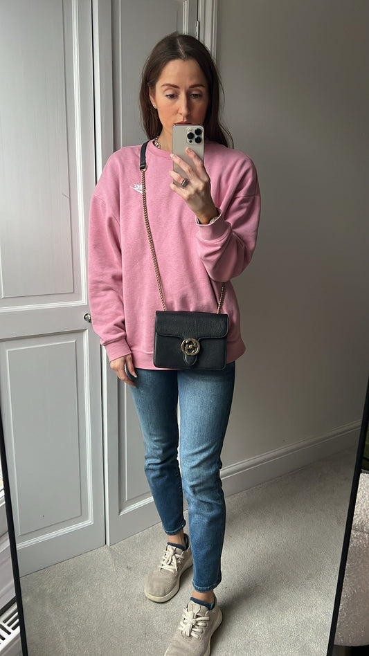 Gucci Interlocking GG Black Small Shoulder Bag