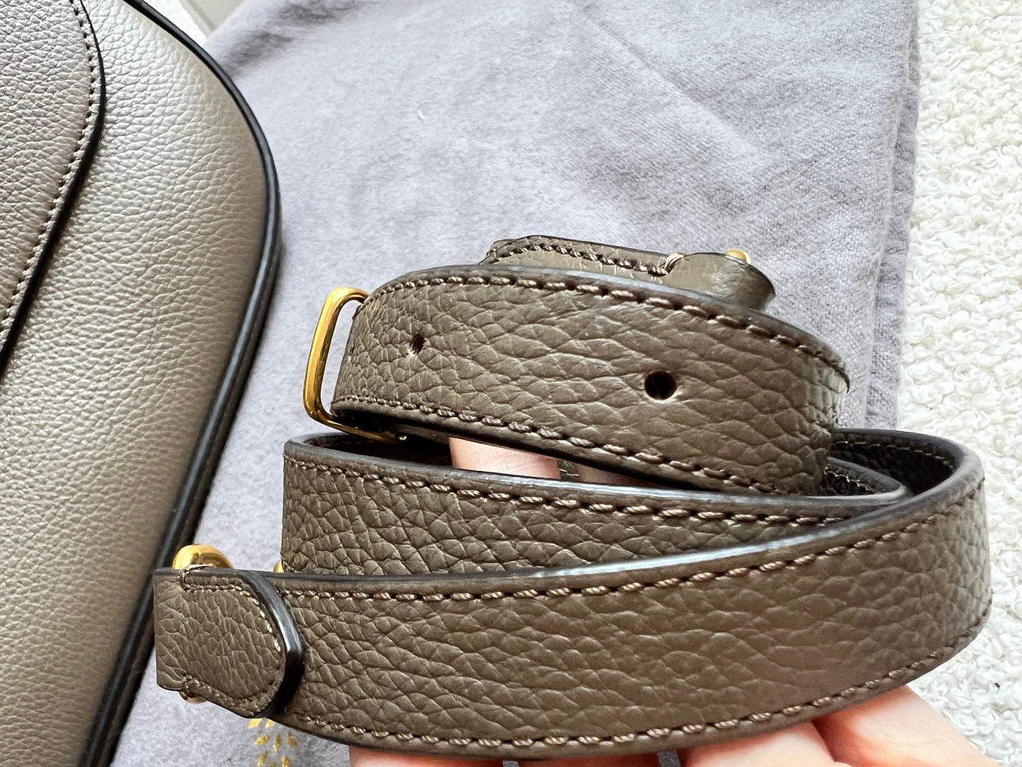 Mulberry Clay Large Amberley Satchel (RRP £1,195)