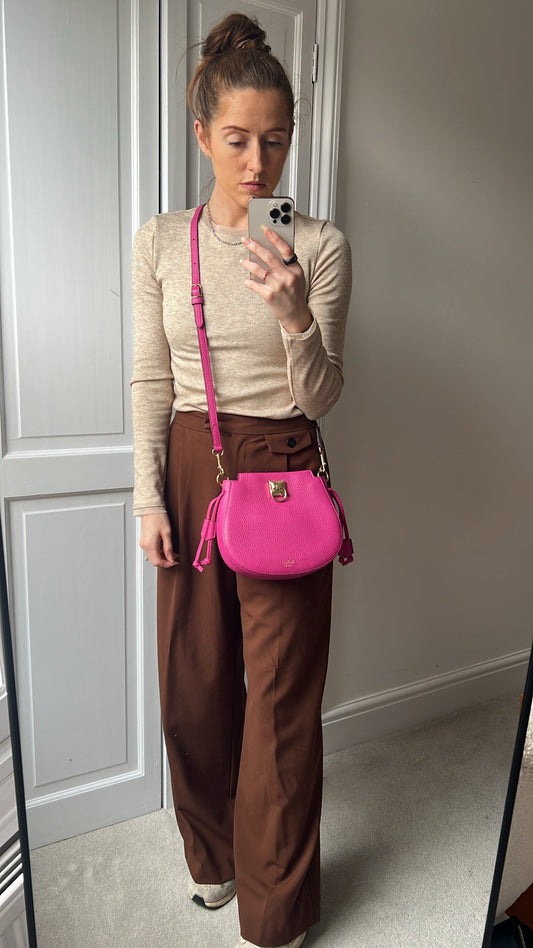 Mulberry Pink Mini Iris Hobo (RRP £1,195)