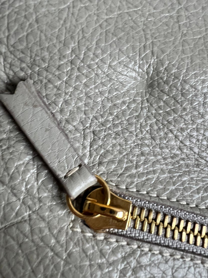 Mulberry Drizzle Grey Daria Clutch (RRP £550)