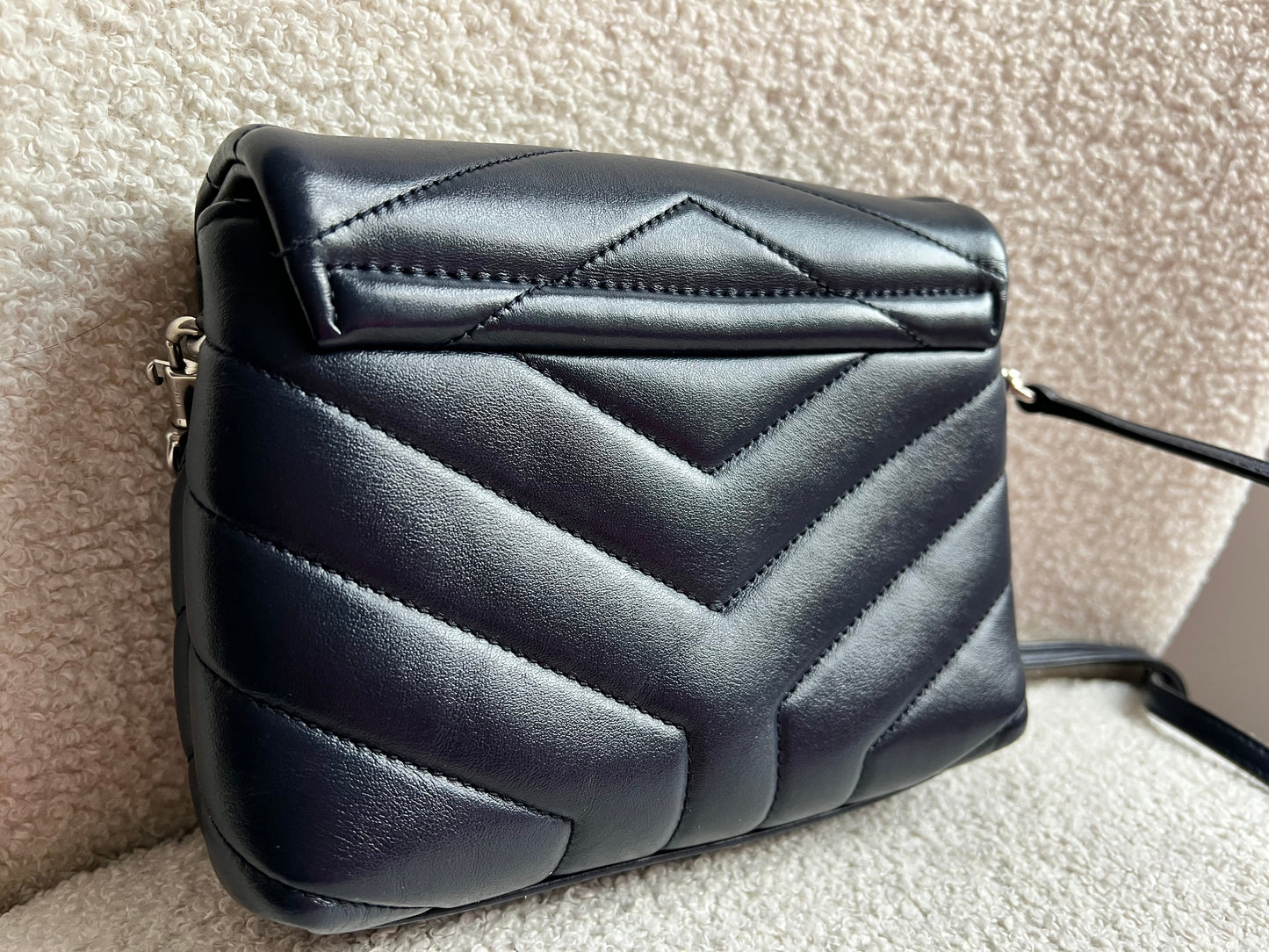 Yves Saint Laurent (YSL) Navy Blue Toy Lou Lou (RRP £1350)