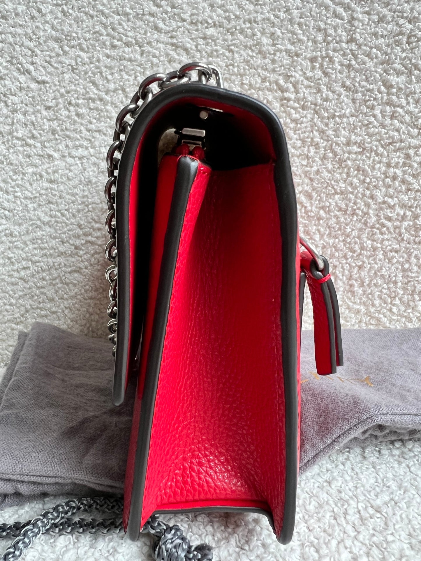 Mulberry Lancaster Red Small Darley Shoulder Bag (RRP £695)