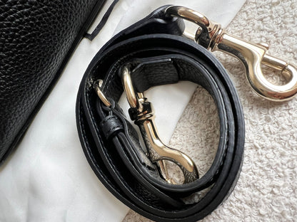 Gucci Soho Large Hobo in Black Pebbled Calfskin
