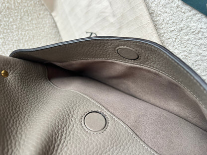 Mulberry Solid Grey Darley Shoulder Bag (RRP £1095)