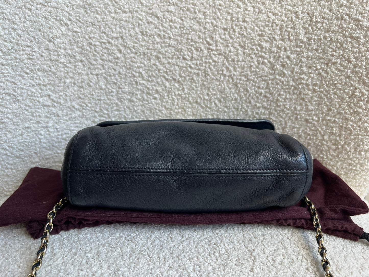 Mulberry Small Black Margaret Shoulder Bag with Small Purse