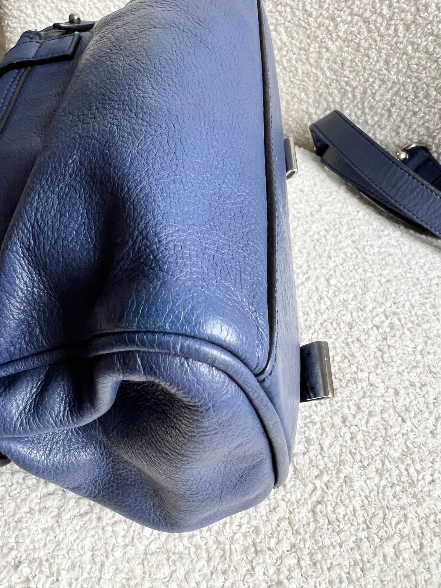 Mulberry Slate Blue Mini Alexa (RRP £850)