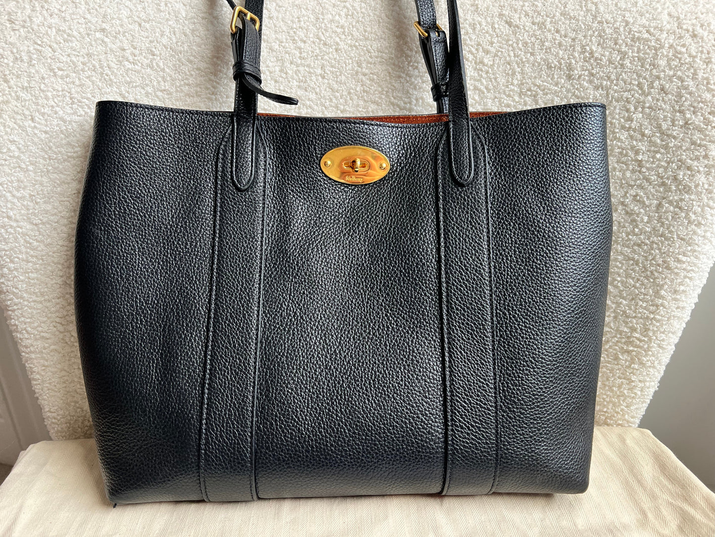 Mulberry Small Black Bayswater Tote (RRP £795)