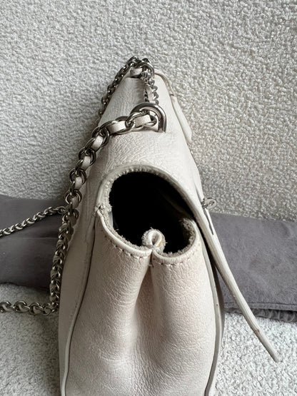 Mulberry White Medium Lily with Silver Hardware (RRP £1095)