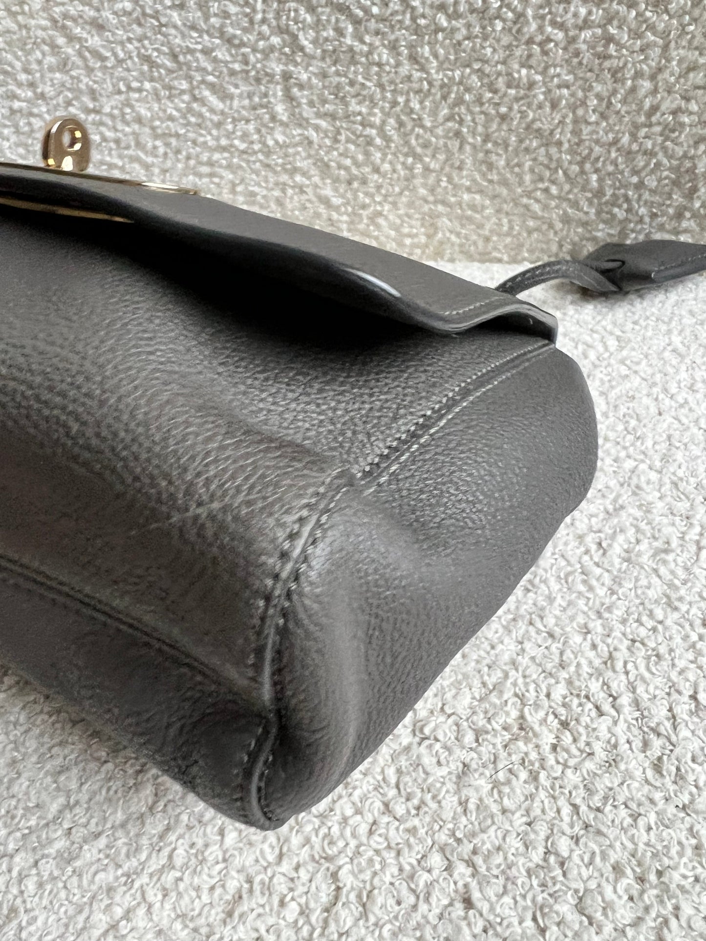 Mulberry Grey Regular Lily with Gold Hardware (RRP £995)
