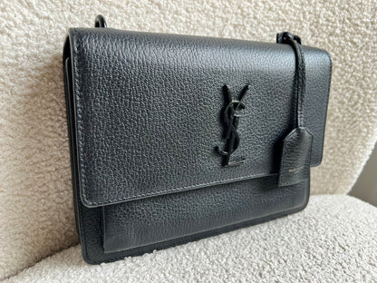 Yves Saint Laurent (YSL) Black on Black Medium Sunset