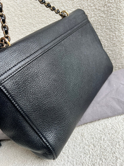 Mulberry Black Medium Lily with Gold Hardware (RRP £1195)