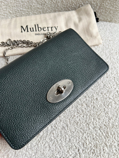 Mulberry Grey Bayswater Clutch (RRP £495)