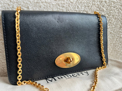 Mulberry Black Bayswater Clutch (RRP £495)