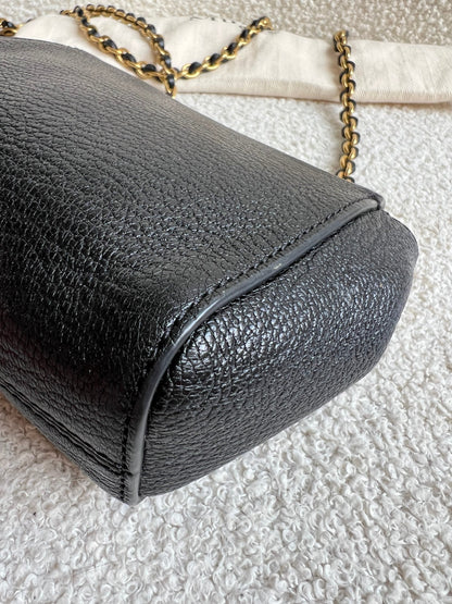 Mulberry Black Mini Lily with Gold Hardware (RRP £395)