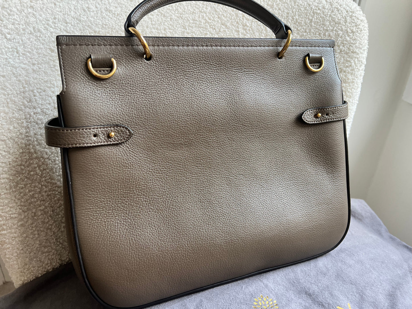 Mulberry Clay Large Amberley Satchel (RRP £1,195)