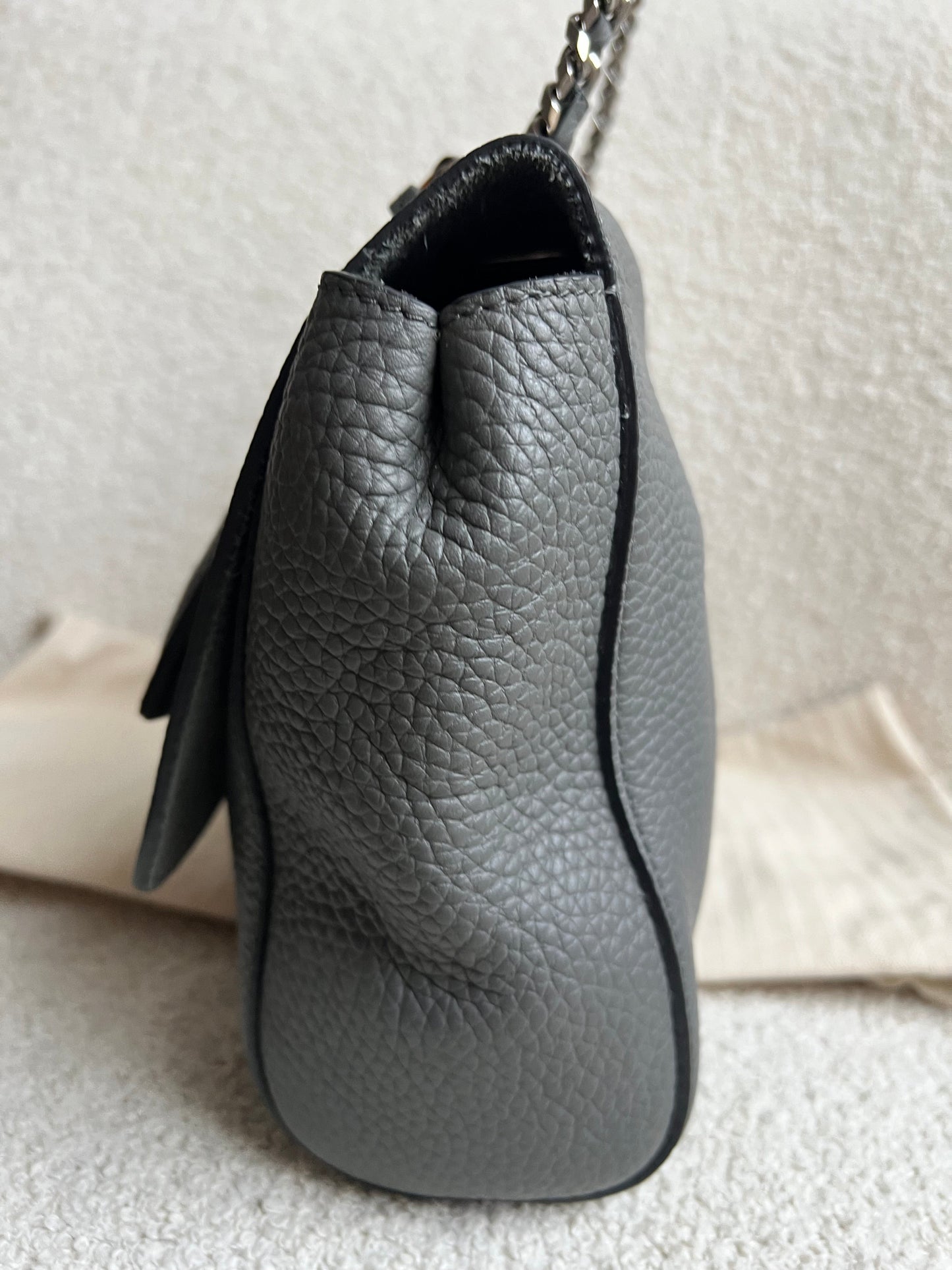 Mulberry Charcoal Grey Medium Top Handle Lily (RRP £1075)