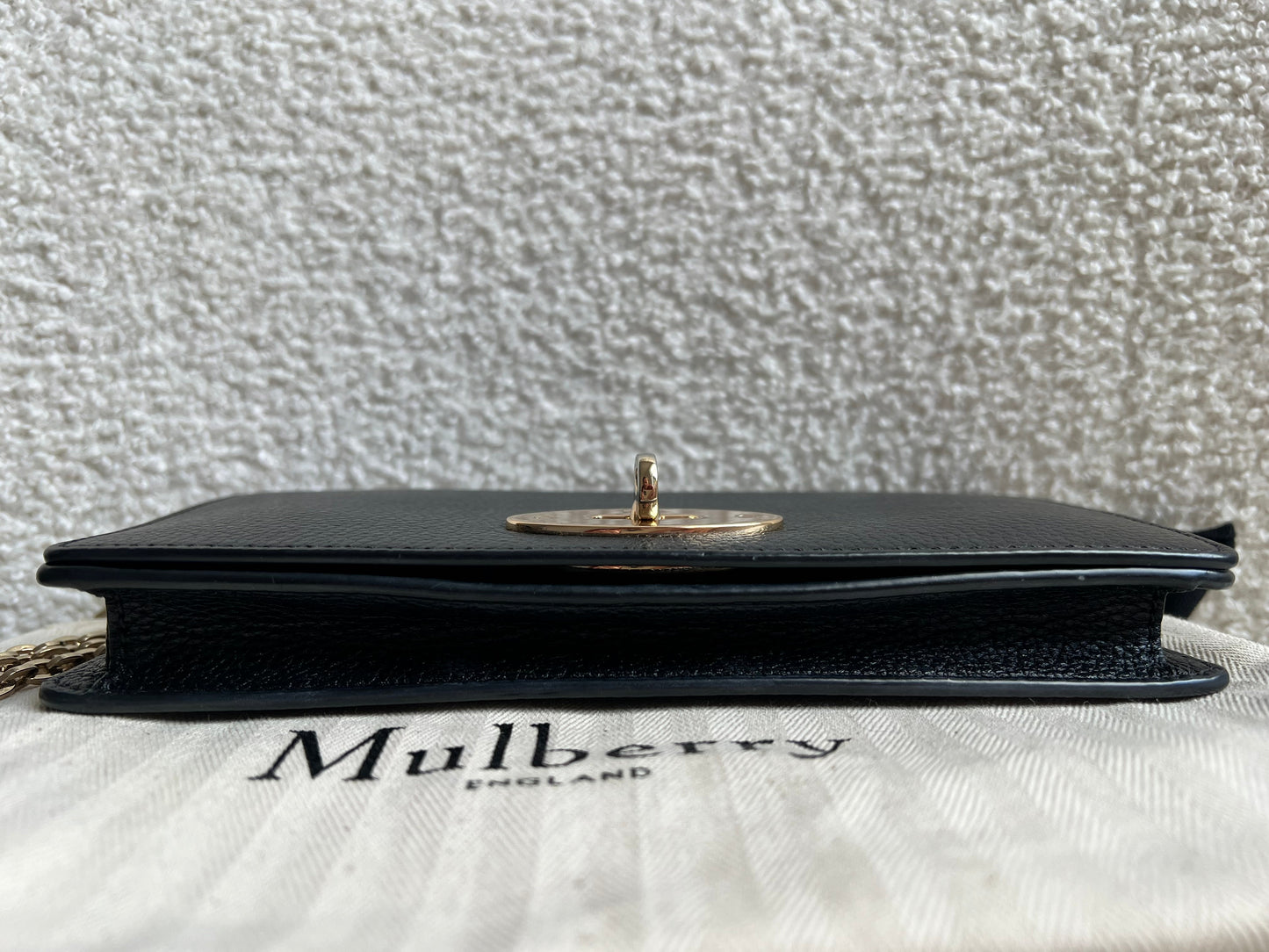 Mulberry Black Bayswater Clutch (RRP £495)
