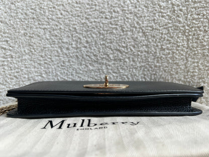 Mulberry Black Bayswater Clutch (RRP £495)