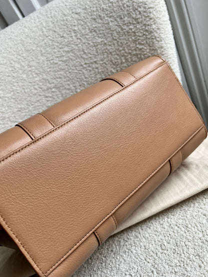 Mulberry Light Salmon Small Zipped Bayswater (RRP £1,245)
