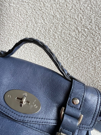 Mulberry Slate Blue Mini Alexa (RRP £850)