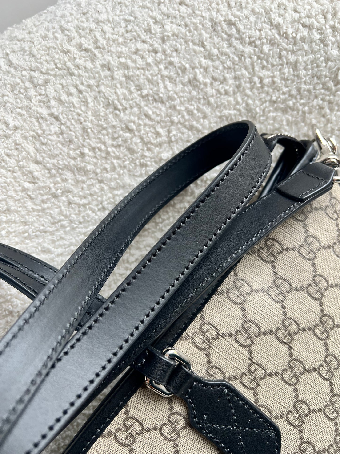 Gucci GG Supreme Coated Canvas Convertible Zip Tote