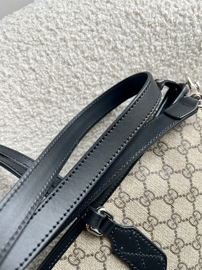 Gucci GG Supreme Coated Canvas Convertible Zip Tote