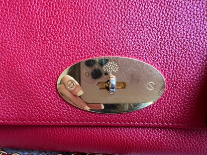 Mulberry Hibiscus Red Regular Lily with Gold Hardware (RRP £995)