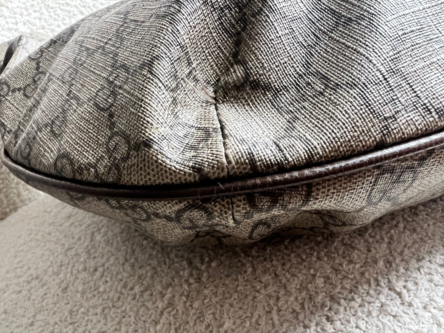 Gucci GG Supreme Ophidia Large Shoulder Bag (RRP £1190)