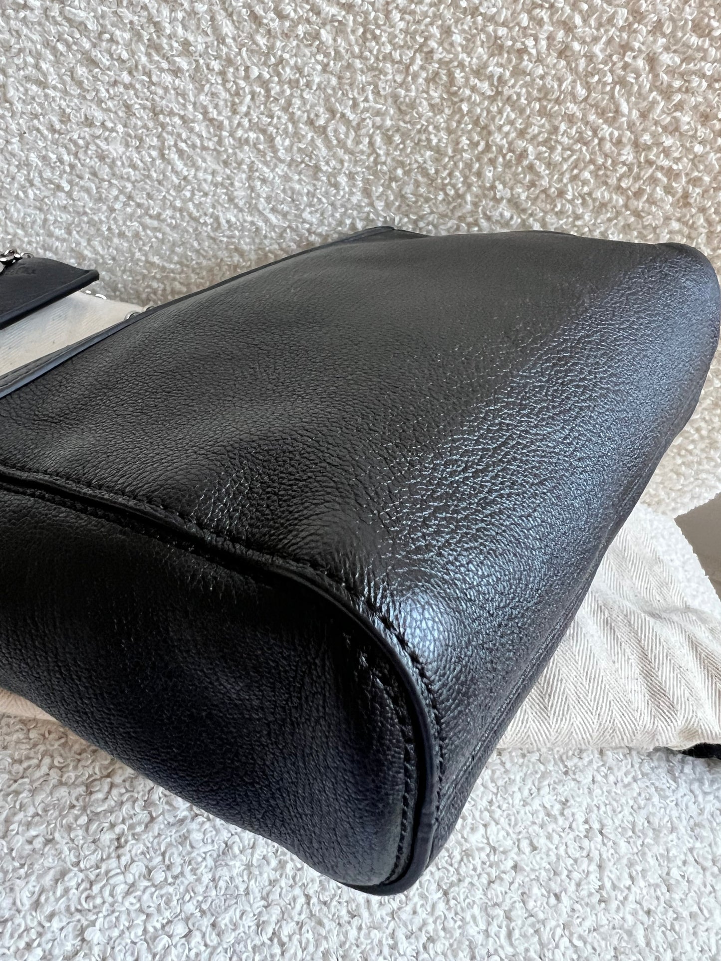 Mulberry Black Regular Lily with Silver Hardware (RRP £995)