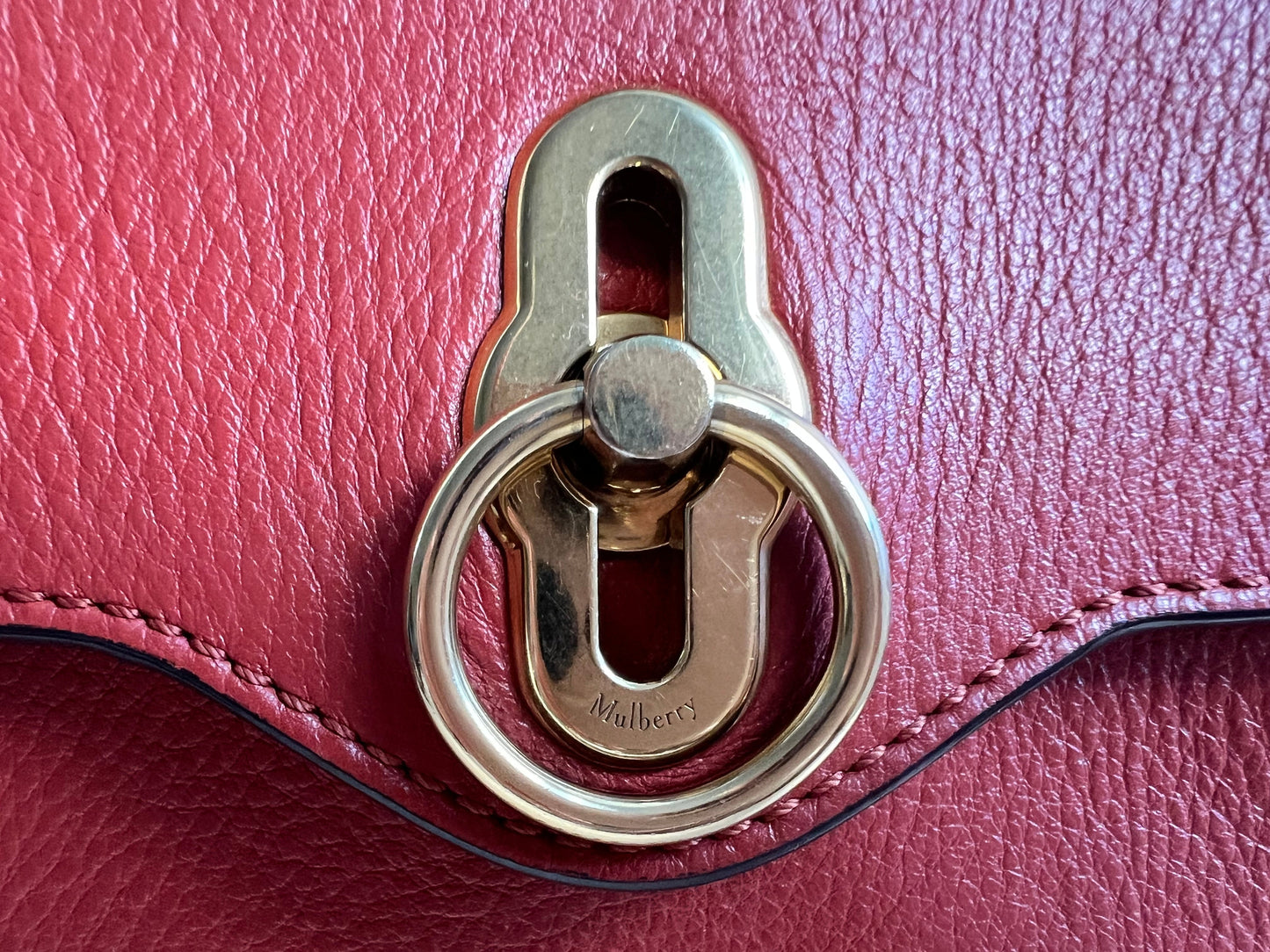 Mulberry Rust Micro Seaton (RRP £795)