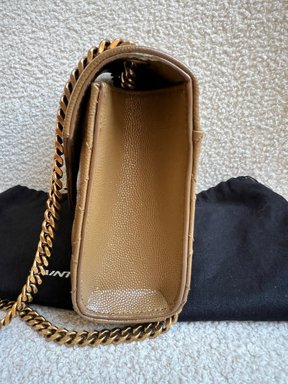 Yves Saint Laurent (YSL) Beige Small Envelope Bag (RRP £1,940)