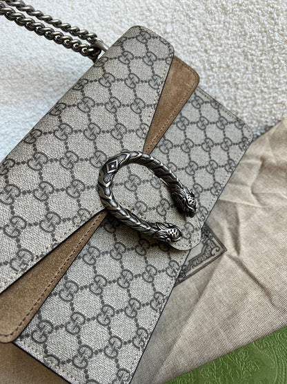 Gucci Dionysus GG Supreme Small Shoulder Bag (RRP £2,280)