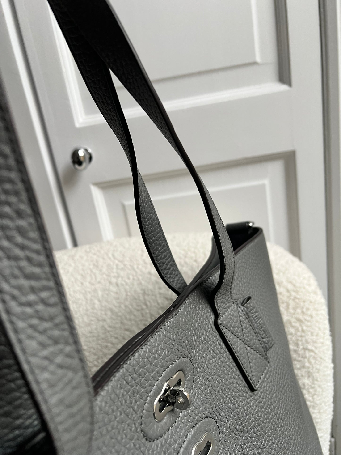 Mulberry Brynmore Tote in Charcoal Grey heavy grain