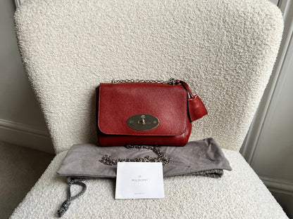 Mulberry Rust Regular Lily with Silver Hardware