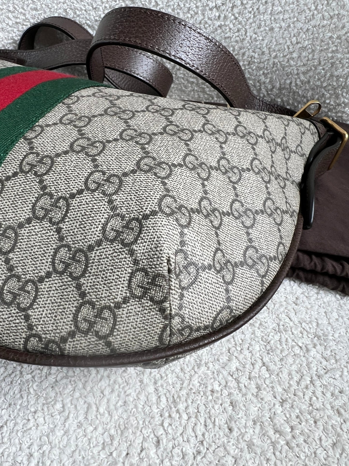 Gucci GG Supreme Ophidia Small Shoulder Bag (RRP £1190)