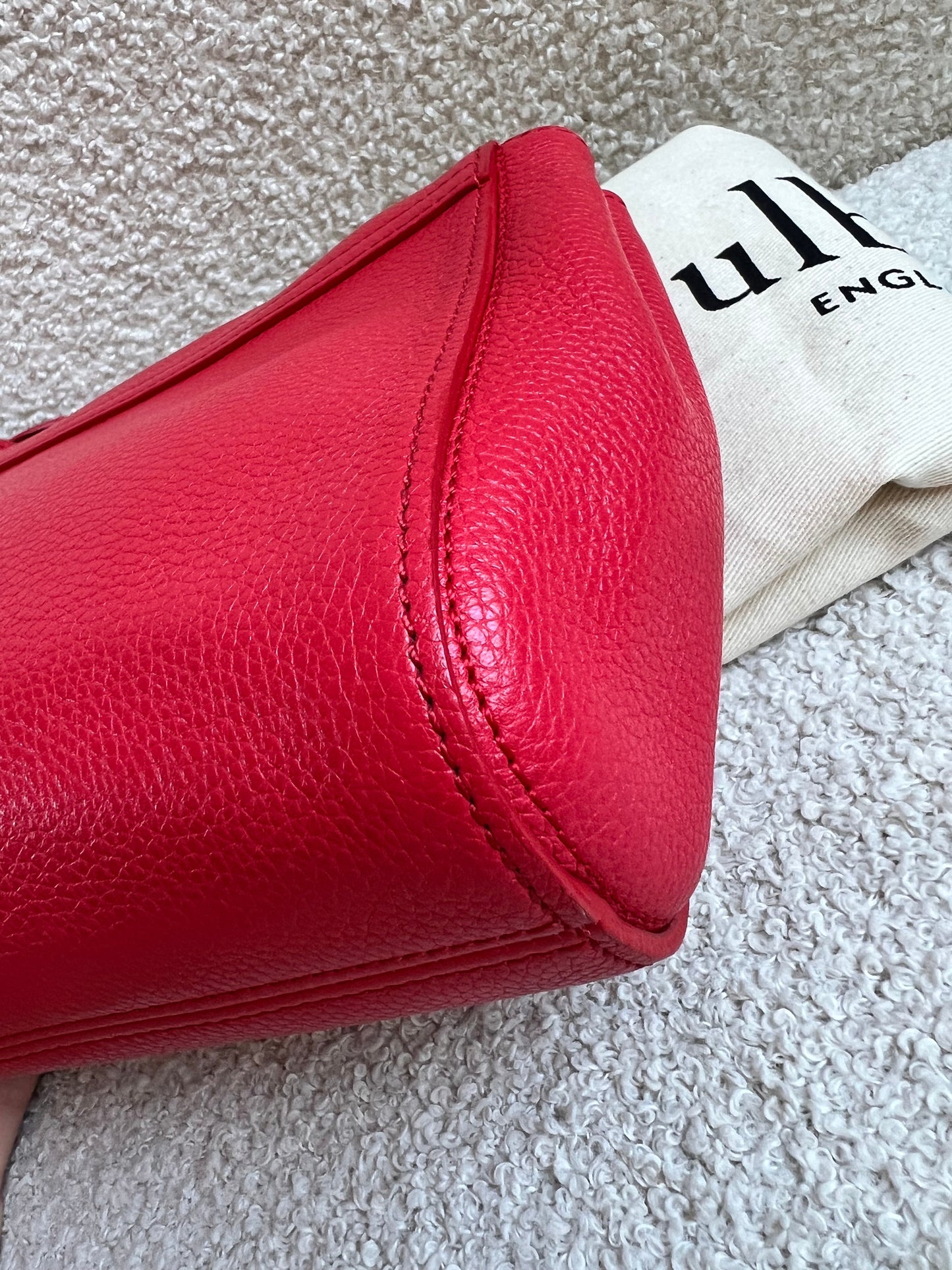 Mulberry Hibiscus Red Regular Lily with Gold Hardware (RRP £995)