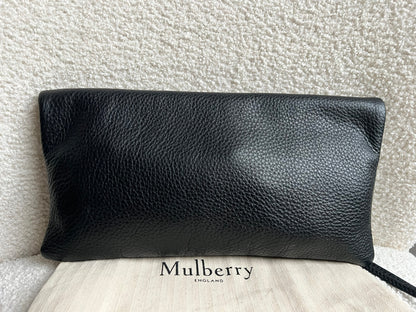 Mulberry Black Daria Clutch (RRP £550)