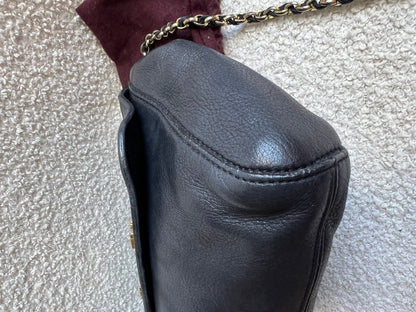 Mulberry Small Black Margaret Shoulder Bag with Small Purse