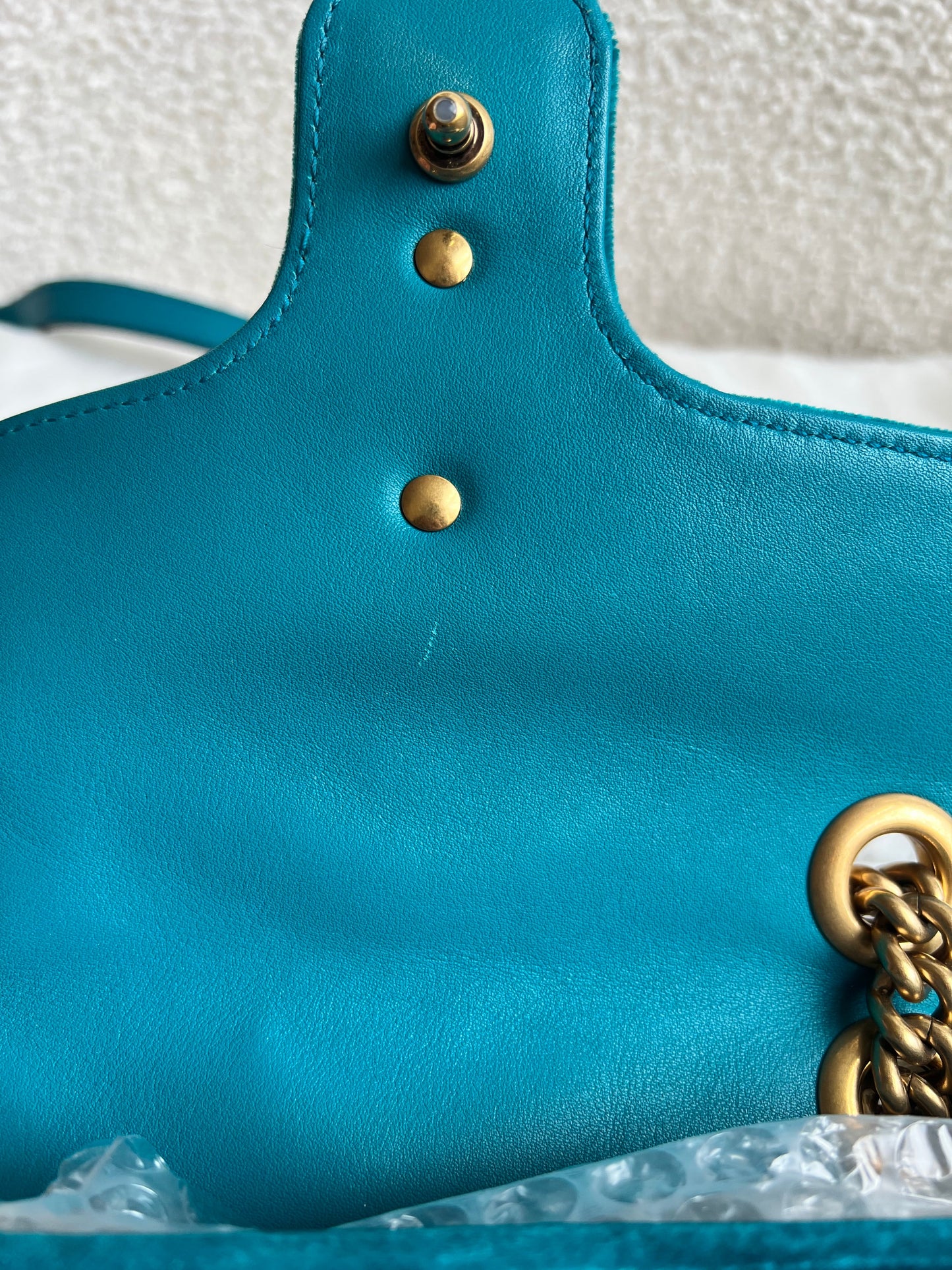 Gucci GG Mini Velvet Marmont Mini Shoulder Bag (RRP £1295)