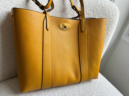 Mulberry Small Deep Amber Bayswater Tote (RRP £795)