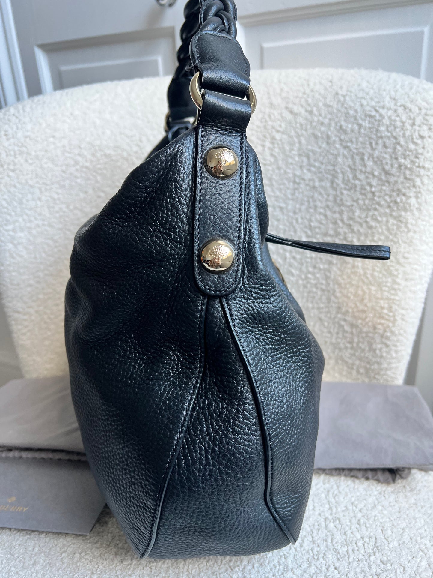 Mulberry Black Daria Hobo (RRP £795)