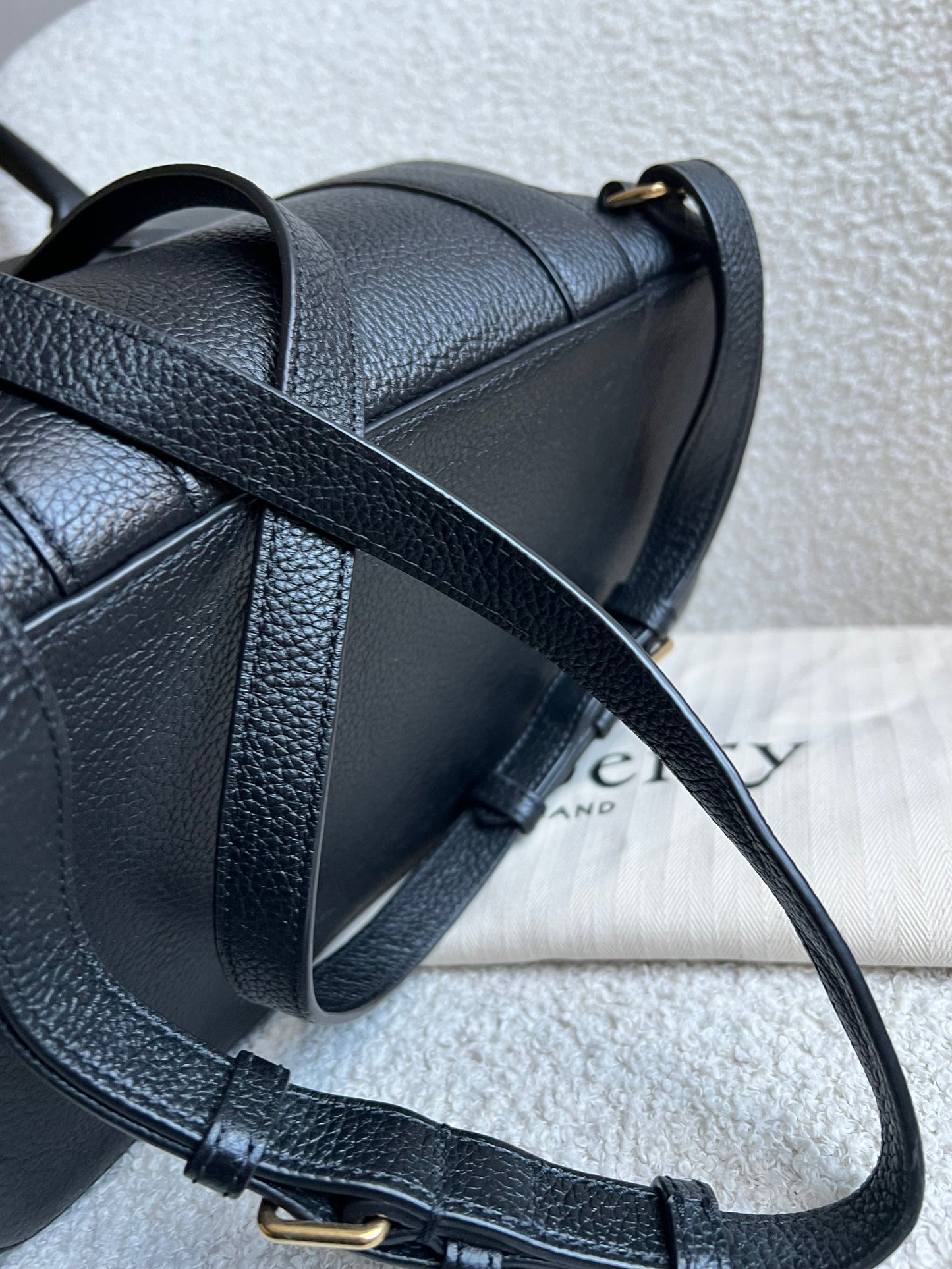 Mulberry Black Bayswater Backpack (RRP £995)