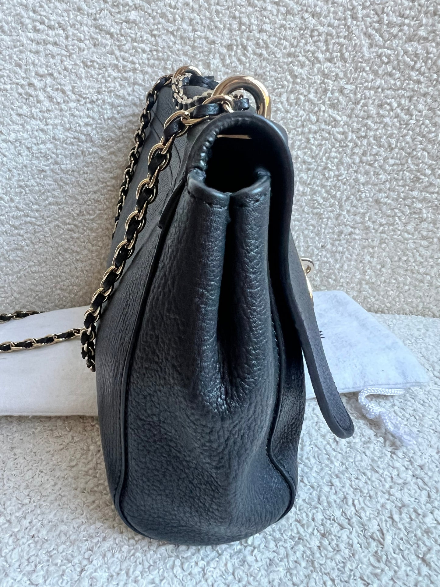 Mulberry Black Regular Lily with Silver Hardware (RRP £895)