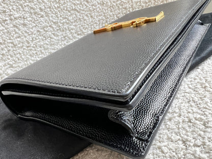 Yves Saint Laurent (YSL) Black Kate Clutch (RRP £1,190)