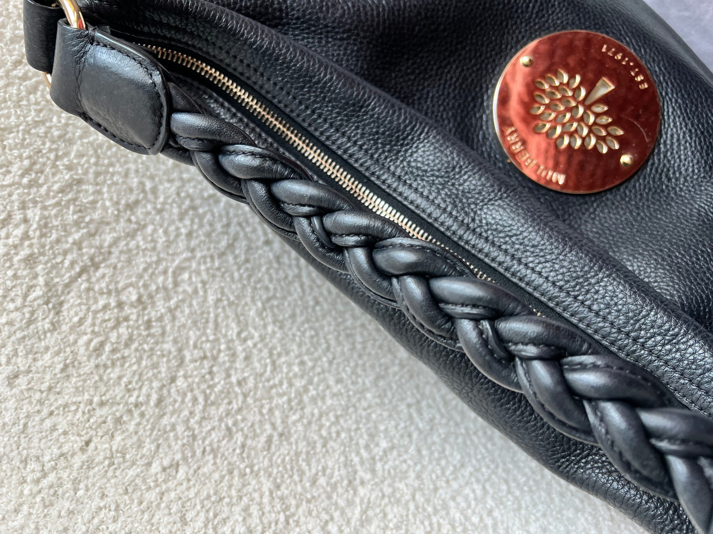 Mulberry Black Daria Hobo (RRP £795)