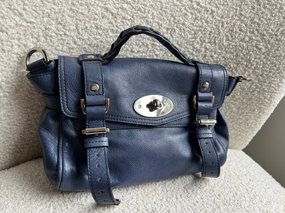 Mulberry Slate Blue Mini Alexa (RRP £850)