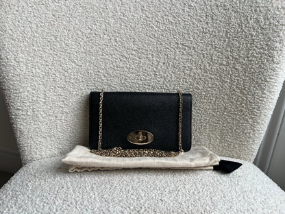 Mulberry Black Bayswater Clutch (RRP £495)